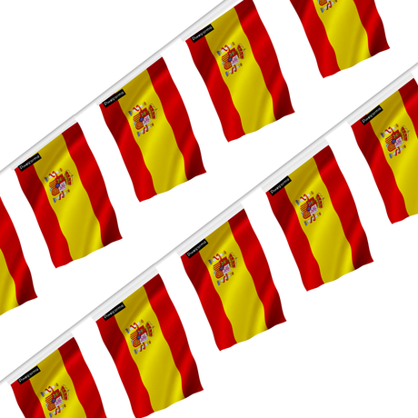 Guirlande drapeau espagne - pixelforma