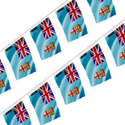 Guirlande drapeau fidji en polyester à accrocher fête