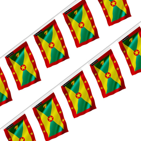 Guirlande drapeau grenade en polyester à accrocher