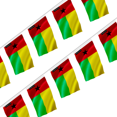 Guirlande drapeau guinée-bissau - pixelforma