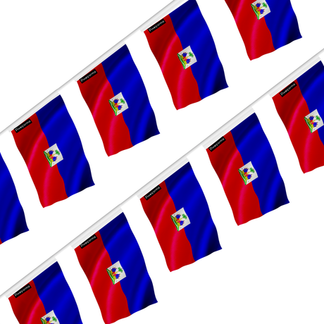 Guirlande drapeau haïti - pixelforma