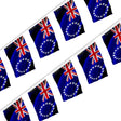 Guirlande drapeau îles cook en polyester à accrocher