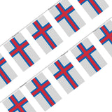 Guirlande Drapeau îles Féroé en Polyester - Pixelforma 