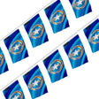 Guirlande drapeau îles mariannes polyester à accrocher