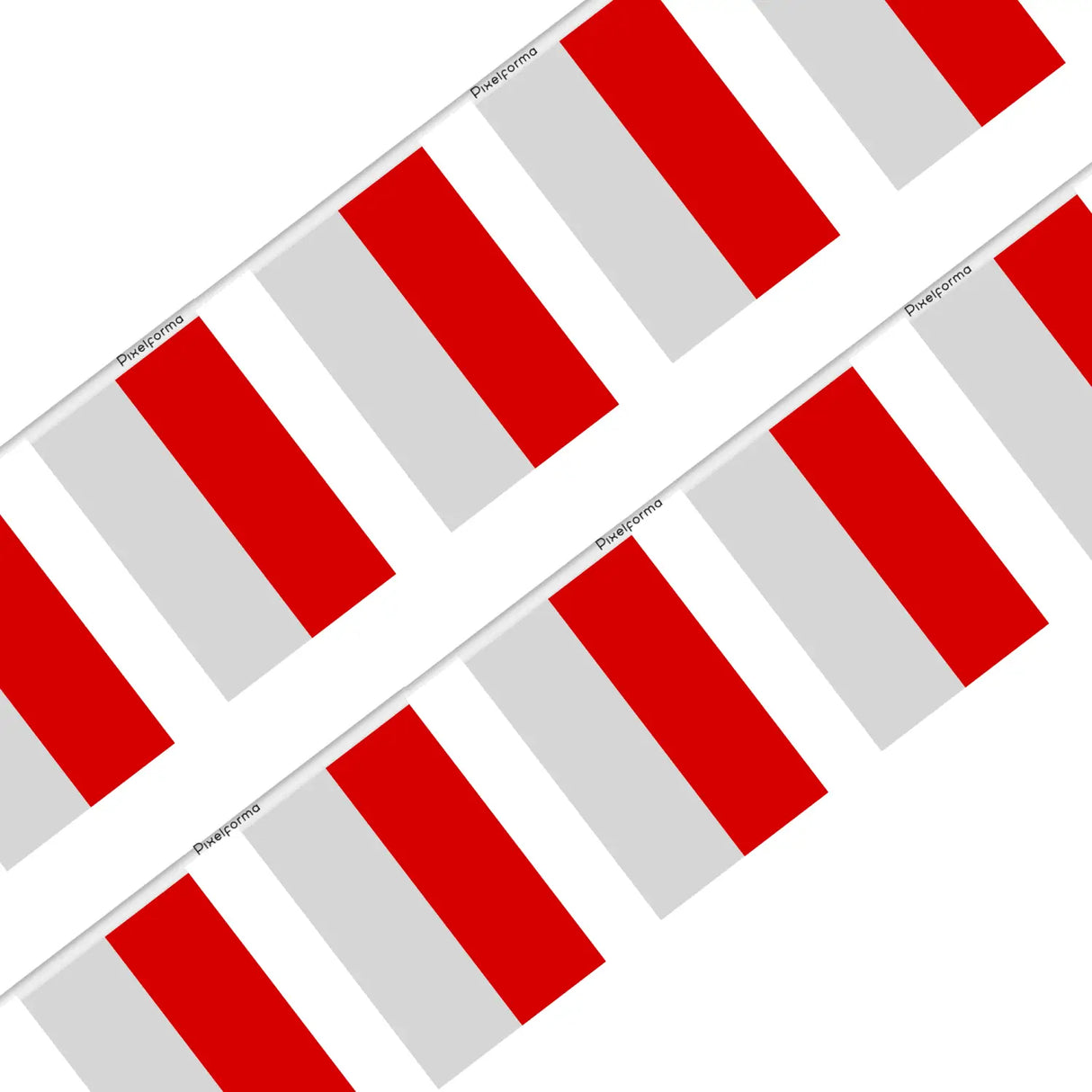 Guirlande drapeau indonésie - pixelforma
