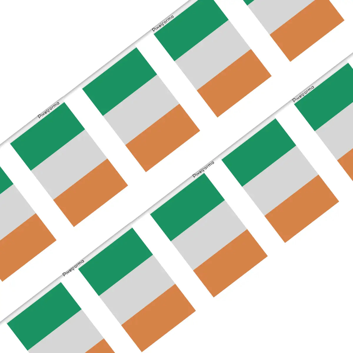 Guirlande drapeau irlande - pixelforma