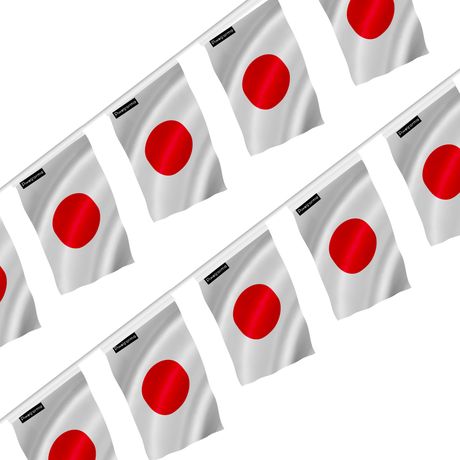 Guirlande drapeau japon - pixelforma