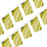 Guirlande drapeau jaune polyester à accrocher événement
