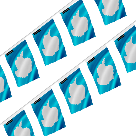 Guirlande drapeau l’antarctique - pixelforma