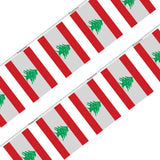 Guirlande Drapeau Liban en Polyester - Pixelforma 