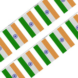 Guirlande drapeau l’inde en polyester - pixelforma