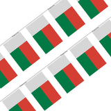 Guirlande Drapeau Madagascar en Polyester - Pixelforma 