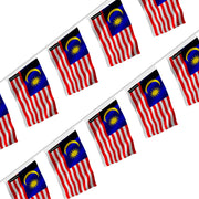 Guirlande drapeau malaisie polyester à accrocher festif