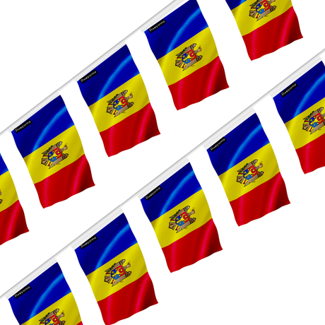 Guirlande drapeau moldavie - pixelforma