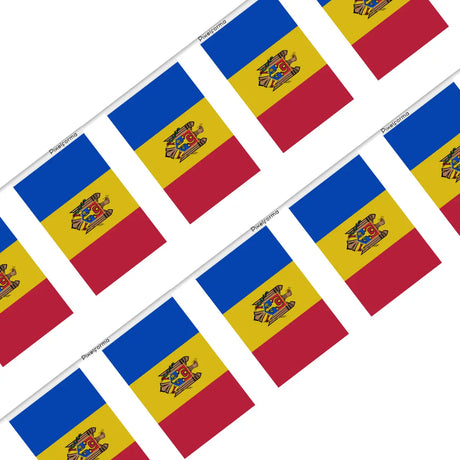 Guirlande drapeau moldavie - pixelforma