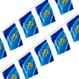 Guirlande drapeau oklahoma en polyester résistant à accrocher