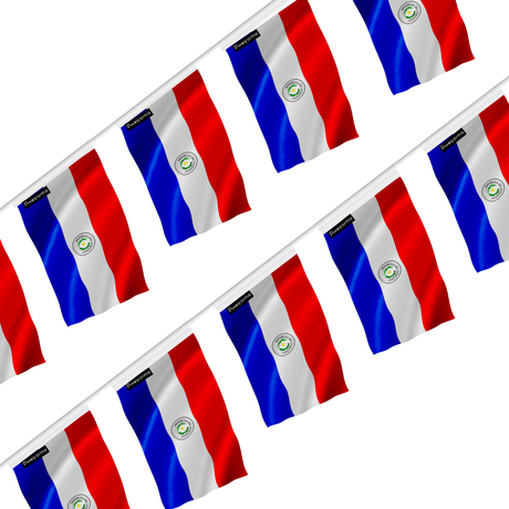 Guirlande drapeau paraguay - pixelforma