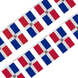 Guirlande drapeau république dominicaine - pixelforma