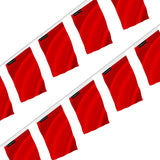 Guirlande drapeau rouge france à accrocher en polyester