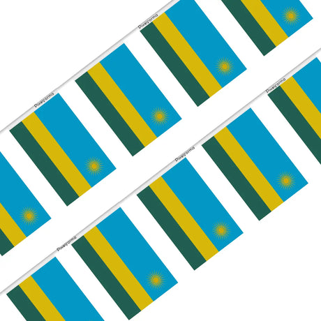Guirlande drapeau rwanda - pixelforma