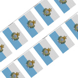 Guirlande drapeau saint-marin - pixelforma