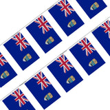 Guirlande Drapeau Sainte-Hélène, Ascension et Tristan da Cunha en Polyester - Pixelforma 