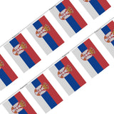 Guirlande drapeau serbie - pixelforma