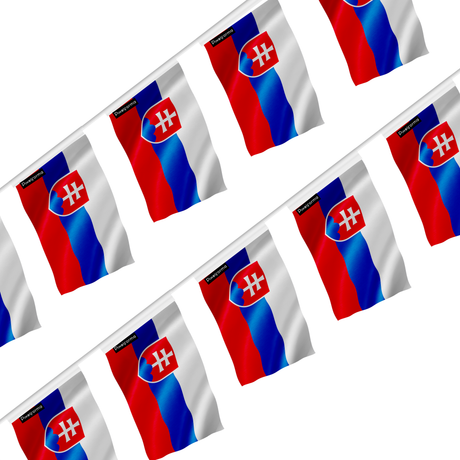 Guirlande drapeau slovaquie - pixelforma