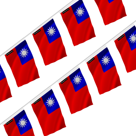 Guirlande drapeau taïwan - pixelforma