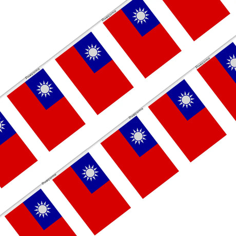 Guirlande drapeau taïwan - pixelforma