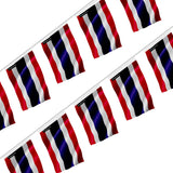 Guirlande drapeau thaïlande en polyester à accrocher