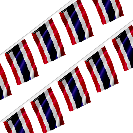 Guirlande drapeau thaïlande - pixelforma