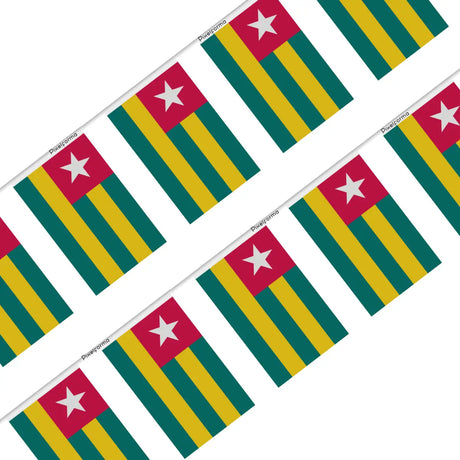 Guirlande drapeau togo - pixelforma