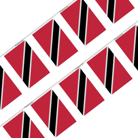 Guirlande Drapeau Trinité-et-Tobago en Polyester - Pixelforma 