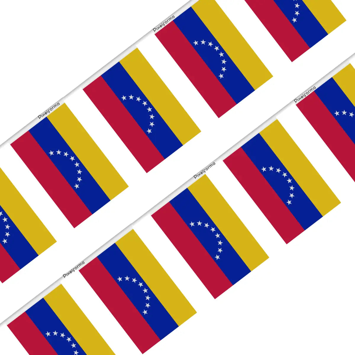 Guirlande drapeau venezuela - pixelforma