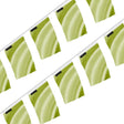 Guirlande drapeau vert clair france en polyester à accrocher