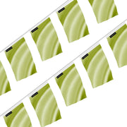 Guirlande drapeau vert clair france en polyester à accrocher