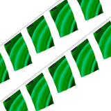 Guirlande drapeau vert foncé à accrocher en polyester