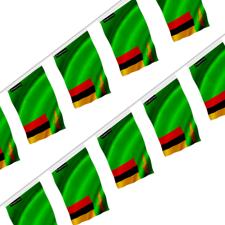 Guirlande drapeau zambie - pixelforma
