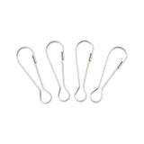 Flag pole hook, 10 pieces, stainless steel - Pixelforma