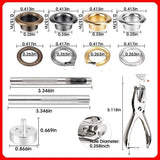 Kit d’outils sangle france cuir cuivre poinçon 15 grille paquet