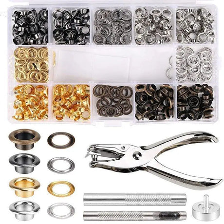 Kit d’outils sangle france cuir cuivre poinçon 15 grille paquet