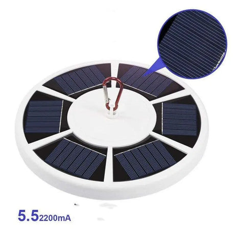 Lampe solaire extérieure france crochet source écologique mât