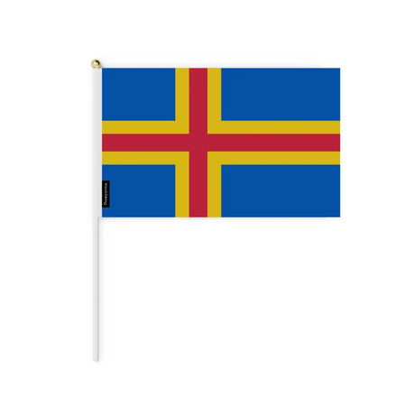 Lots Mini Drapeau Åland en Plusieurs Tailles - Pixelforma 