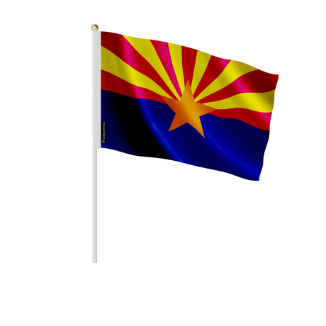 Lots mini drapeau arizona en plusieurs tailles - pixelforma