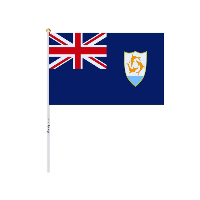 Lots Mini Drapeau d'Anguilla en plusieurs tailles - Pixelforma