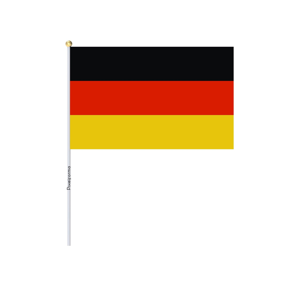 Lots Mini Drapeau de l'Allemagne en plusieurs tailles - Pixelforma