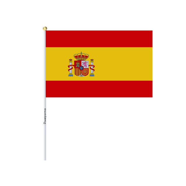 Lots Mini Drapeau de l'Espagne en plusieurs tailles - Pixelforma