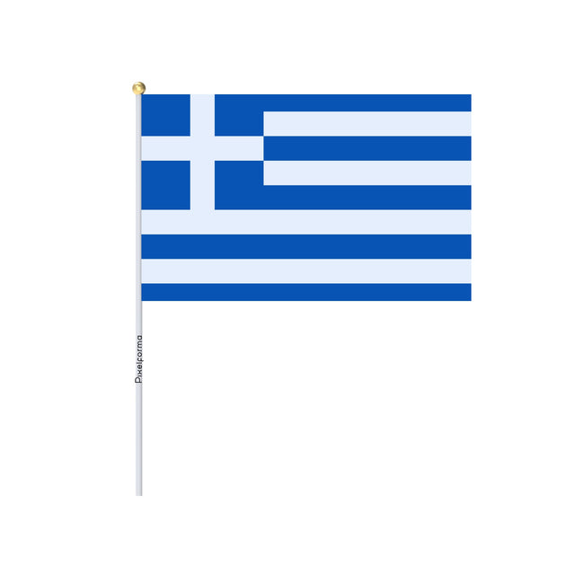 Mini Flag of Greece Bundles in Multiple Sizes - Pixelforma