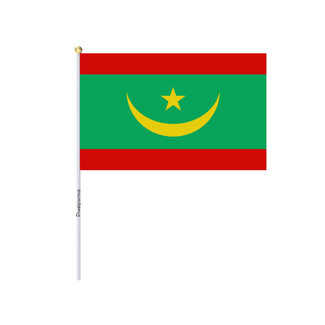 Official Mauritania Mini Flag Bundles in several sizes - Pixelforma